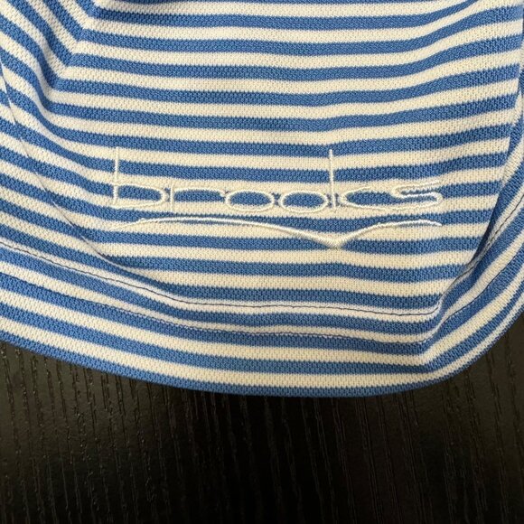 Johnnie-O Polo Shirt Men's XL Blue Prep-Formance Warwick Stripes Stretch Golf - Picture 5 of 8